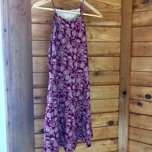 Floral printed skater dress